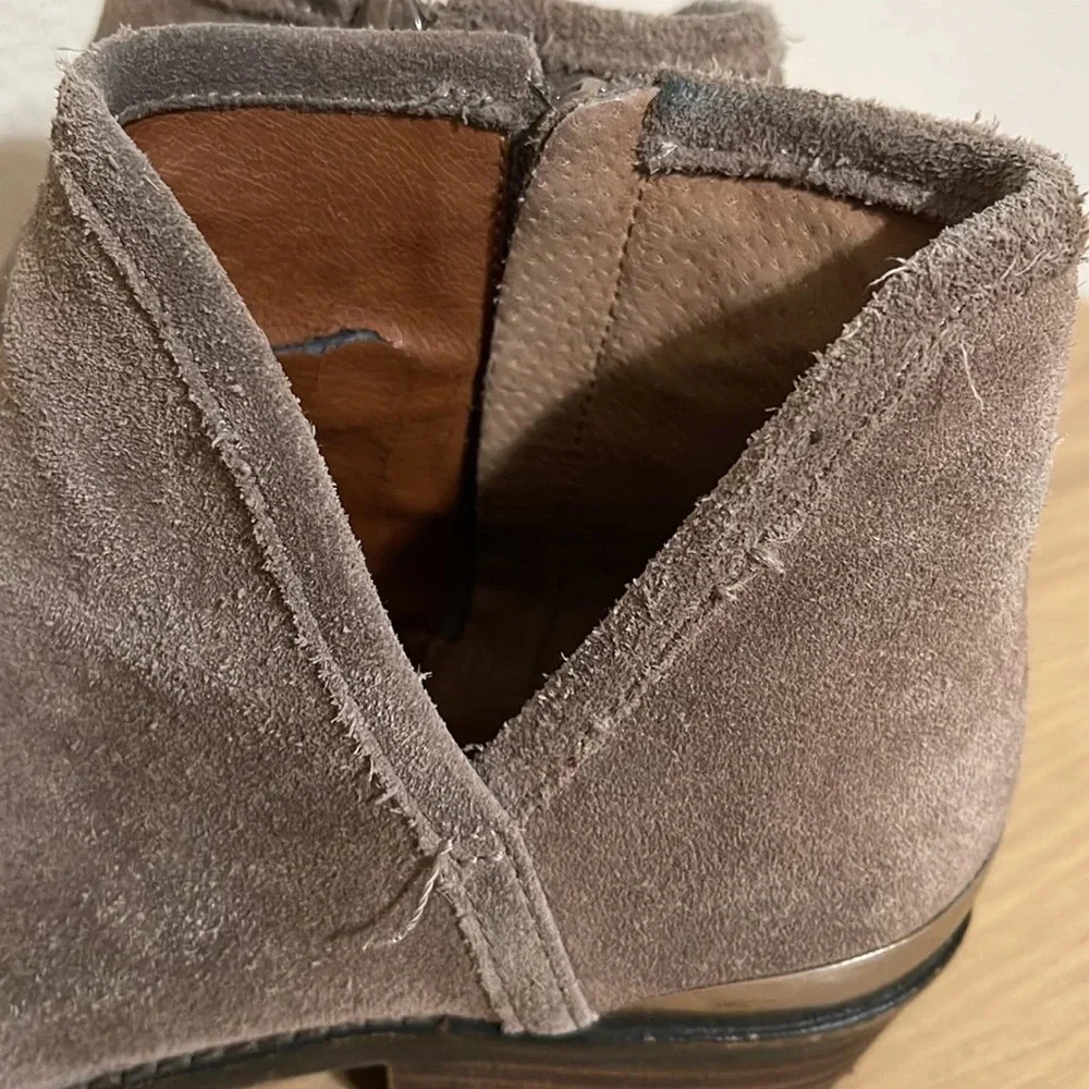 Lucky ankle booties size 6 tan brown - Picture 8 of 16